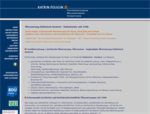 Tablet Screenshot of pougin.de